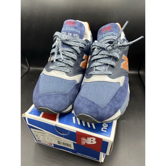 New Balance 998 \'Distinct Retro Ski\' Men’s Size 9.5 (M998DSNG) VNDS OG ALL CLEAN main image 16